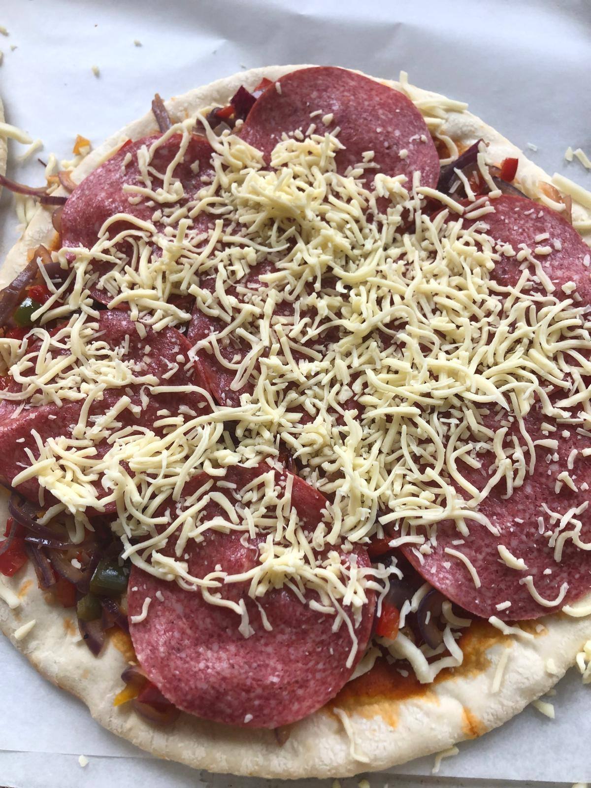 Pizza salami
